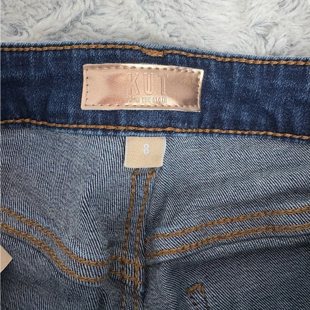 Kut from the Kloth High Rise Wide Leg Women’s jeans size 8 dark wash - Picture 4 of 9